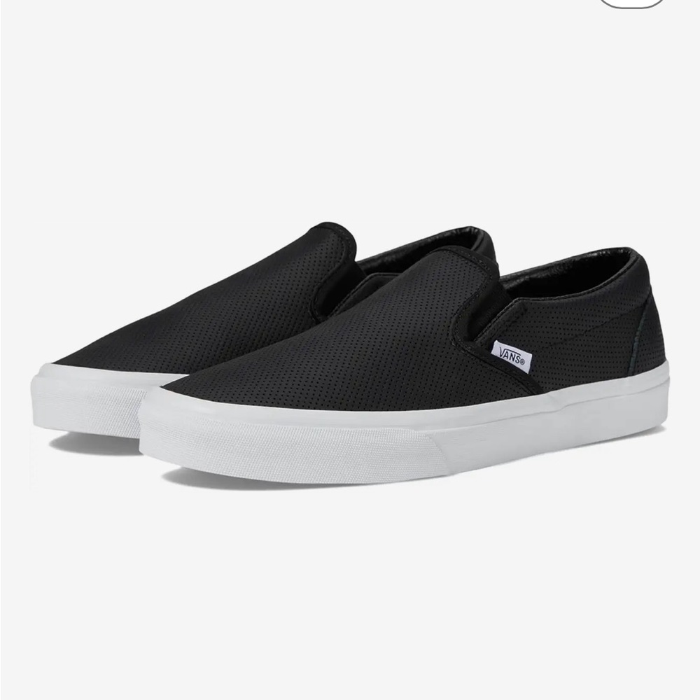 Vans Classic Slip-On Core Classics - Perforated Leather Black